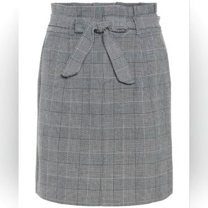 3 for $25 promo [L] Vero Moda ~ Eva Hr PaperBag Check Short Skirt Noos NWT